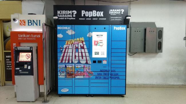 Penampakan PopBox Asia "Smart Locker" pertama di Indonesia